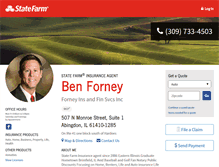 Tablet Screenshot of benforney.com
